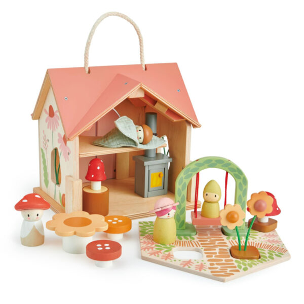 Tender Leaf Cottage Rosewood - Poppenhuis +3j