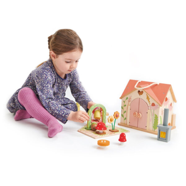 Tender Leaf Cottage Rosewood - Poppenhuis +3j