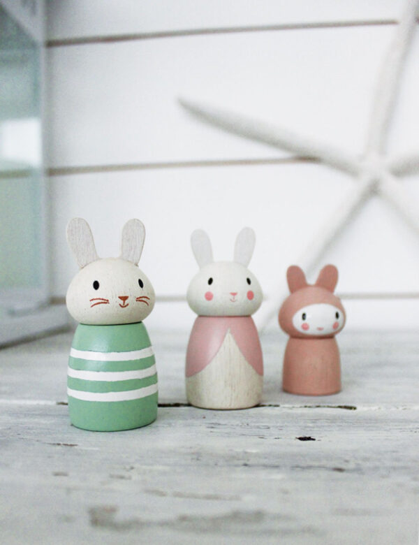Tender Leaf Poppetjes Familie Konijn - Bunny Tales Dolls +3j