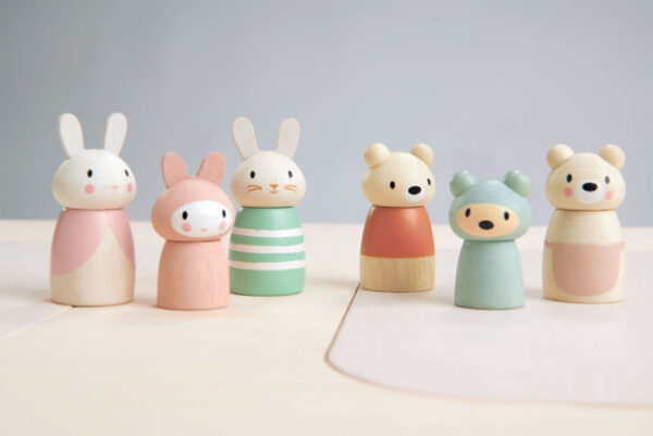 Tender Leaf Poppetjes Familie Beer - Bear Tales Dolls +3j