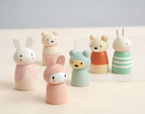 Tender Leaf Poppetjes Familie Beer - Bear Tales Dolls +3j
