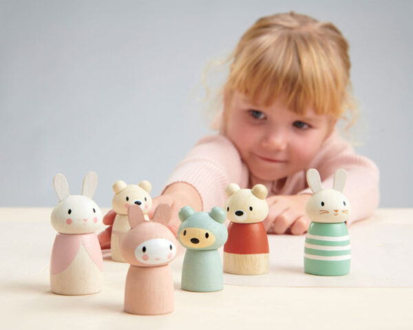 Tender Leaf Poppetjes Familie Beer - Bear Tales Dolls +3j