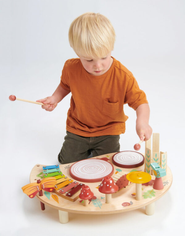 Tender Leaf Muziektafel Bos - Musical Table Forest +3j