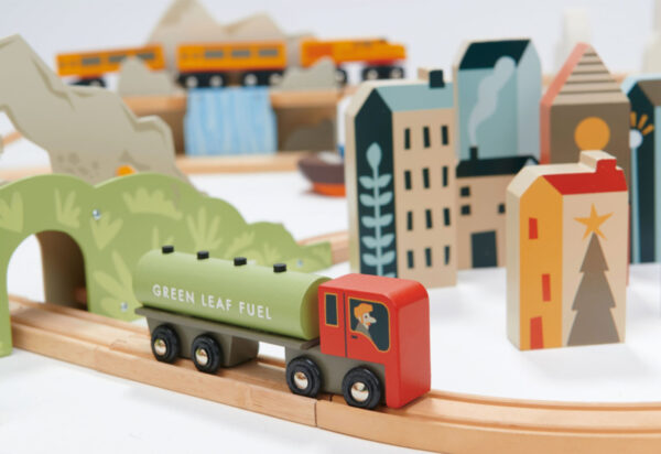 Tender Leaf Trein Set In de Bergen - Mountain View Train Set +3j