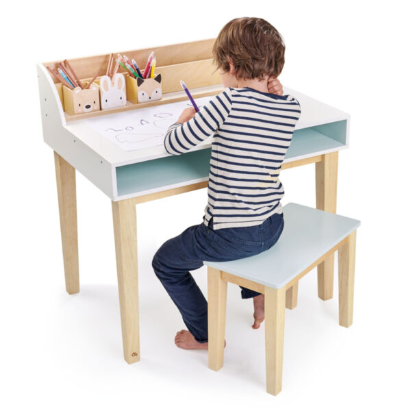 Tender Leaf Bureau en Stoel - Desk and Chair +3j