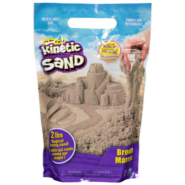 2007491_040 Kinetic Sand Kinetisch Zand Bruin 907 Gram 0778988570197 (1)