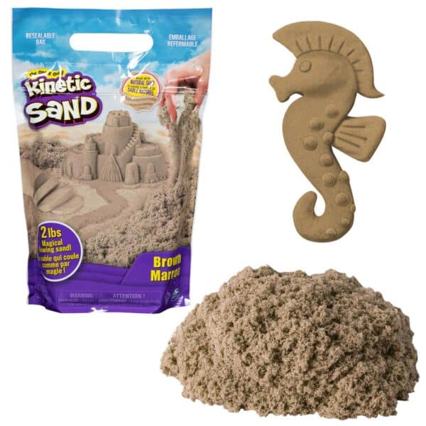 2007491_040 Kinetic Sand Kinetisch Zand Bruin 907 Gram 0778988570197 (1)