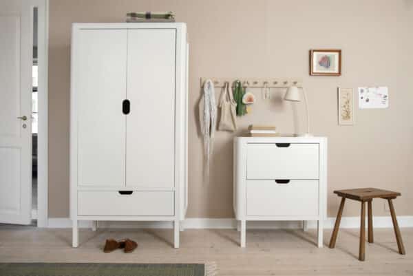 201330033 Sebra Commode met lades - Wit 5704680059567 - Sebra Changing Unit Classic White - (3)