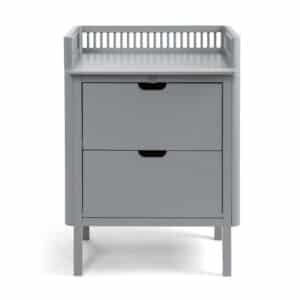 201330034 Sebra Commode met lades - Grijs 5704680059574 - Sebra Changing Unit Classic Grey - (1)