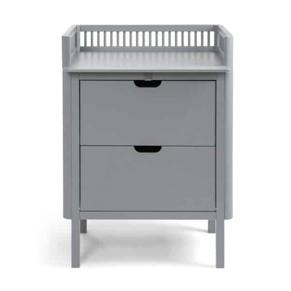 201330034 Sebra Commode met lades - Grijs 5704680059574 - Sebra Changing Unit Classic Grey - (1)