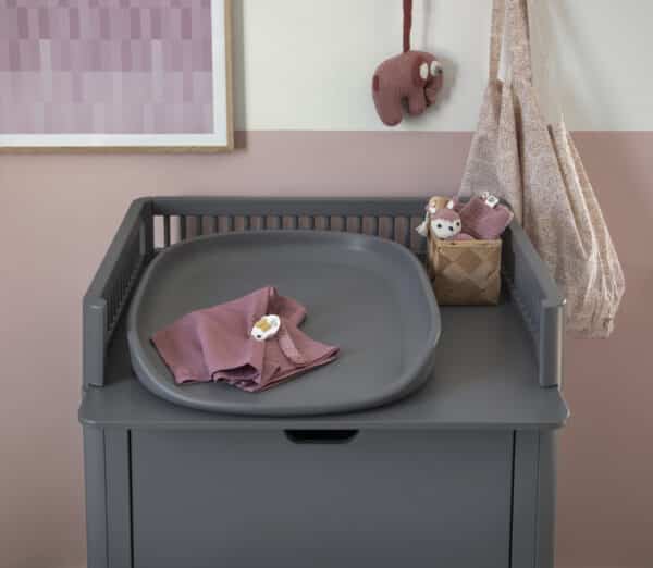 201330034 Sebra Commode met lades - Grijs 5704680059574 - Sebra Changing Unit Classic Grey - (4)