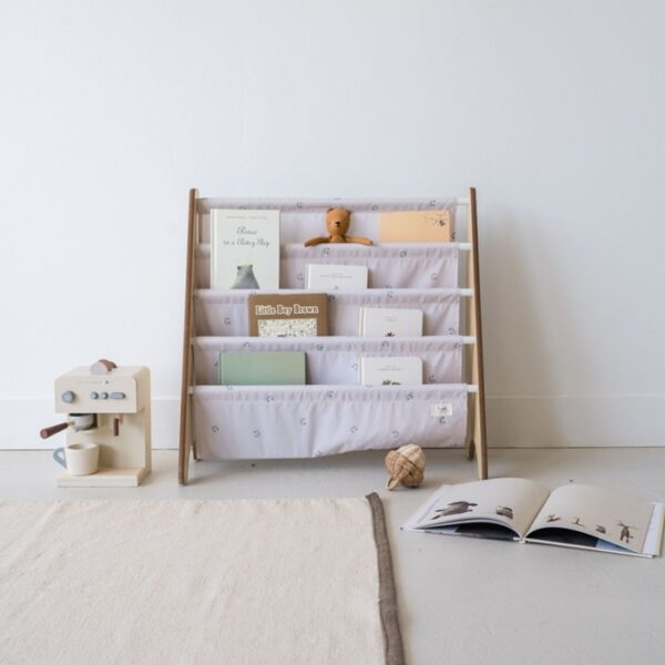 3 Sprouts Boekenrek Blueberry Taupe 812895003062
