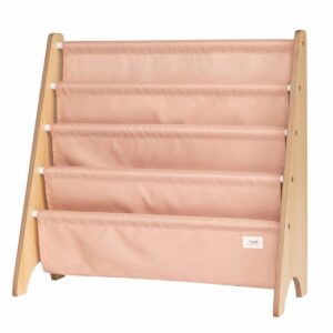 3 Sprouts Boekenrek Effen Roze 0812895002393 - 107-016-008 - (1)