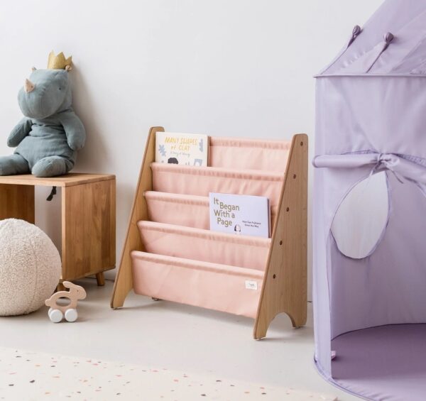3 Sprouts Boekenrek Effen Roze 0812895002393 - 107-016-008 - (4)