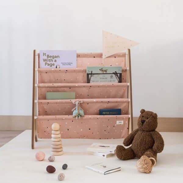 3 Sprouts Boekenrek Terrazzo Roze