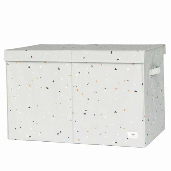 3 Sprouts Speelgoedkist Terrazzo Mint Groen 0812895002287 (1)