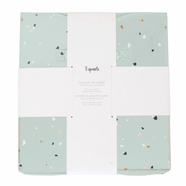 3 Sprouts Speelgoedkist Terrazzo Mint Groen 0812895002287 (4)