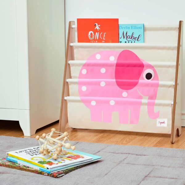 3 sprouts boekenrekken met dieren hangvakken bij Grasonderjevoeten.nl Babykamer Kinderkamer Leeshoek (7)