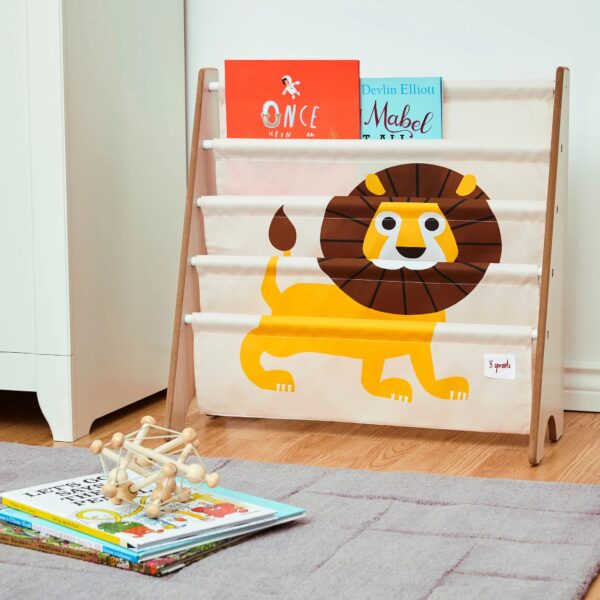3 sprouts boekenrekken met dieren hangvakken bij Grasonderjevoeten.nl Babykamer Kinderkamer Leeshoek (8)