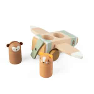 301730045 Sebra Houten Vliegtuig Wildlife 5704680067852 (1)