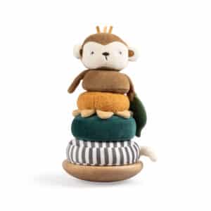 Sebra Tuimelaar en Stapelringen Aap - Maci the Monkey +10m 5704680064295