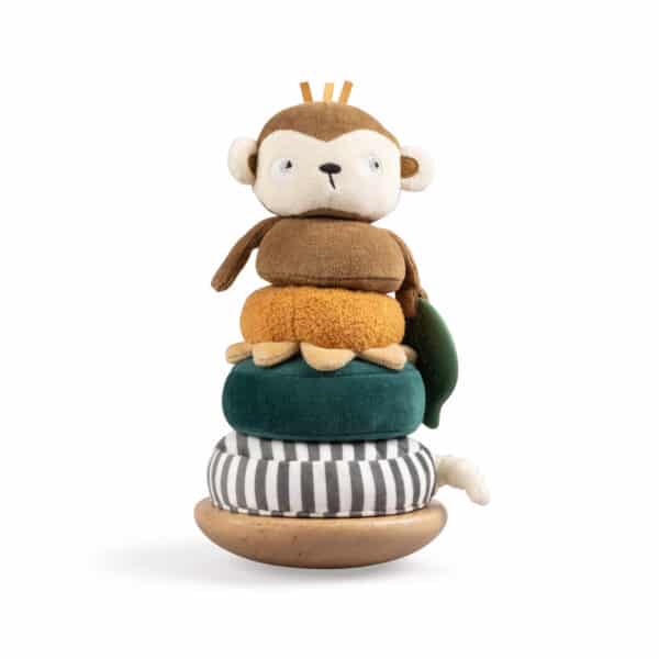 Sebra Tuimelaar en Stapelringen Aap - Maci the Monkey +10m 5704680064295