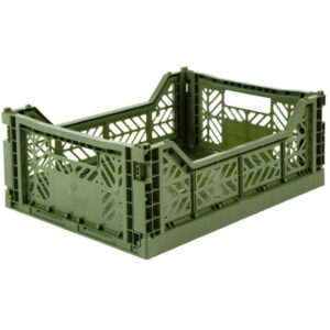 AyKasa Folding Crate Midi Box - Khaki
