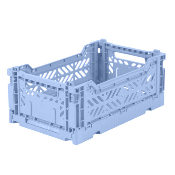 AyKasa Folding Crate Mini Box - Babyblue