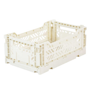AyKasa Folding Crate Mini Box - Coconut
