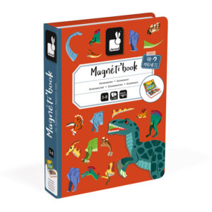 Janod Magneetboek Magneti - Dinosaurus +3jr
