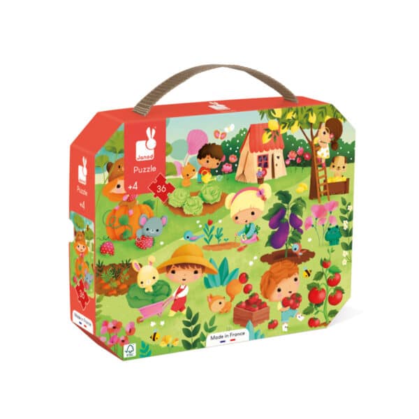 Janod Puzzel - De Tuin (vanaf 4 jaar)