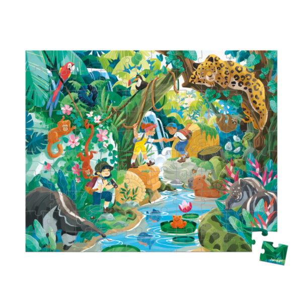 Janod Puzzel Koffer - Het Avontuur (vanaf 6 jaar)