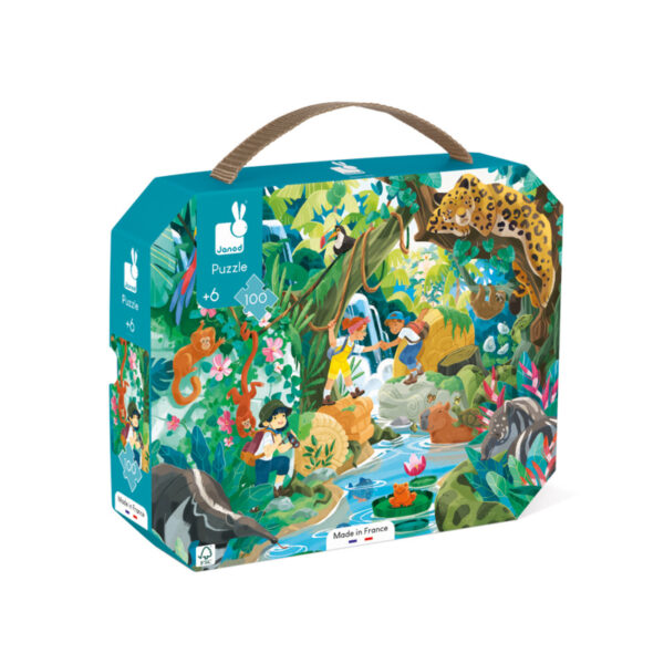 Janod Puzzel Koffer - Het Avontuur (vanaf 6 jaar)