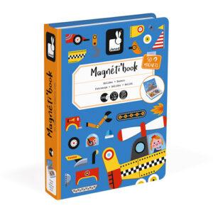 Janod Magneetboek - Racers +3jr