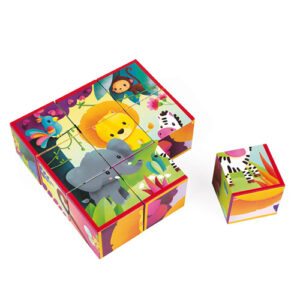 Janod Kubkid Blokken - Jungle Dieren +2jr
