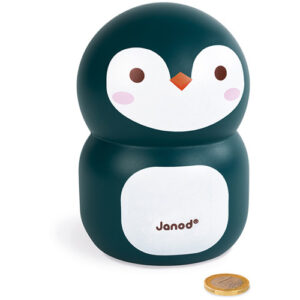 Janod Houten Spaarpot - Pinguin