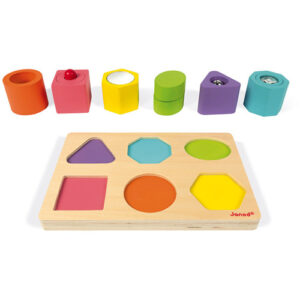 Janod Ik Leer Vormen - Vorm en Geluid Puzzel +1jr