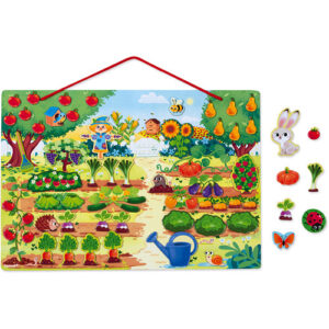 Janod Magneetbord Moestuin +3jr