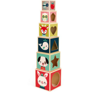 Janod Stapeltoren Blokken - Baby Forest