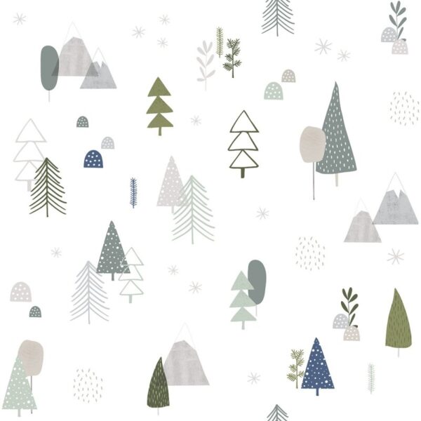 Sample - Lilipinso In the Woods Behang (H0331EC)
