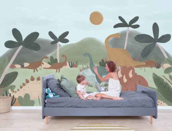Lilipinso Sunny Behang Paneel - Dinosaurus XL