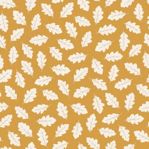 3700412474457 Lilipinso Joro Behang - Oak Leaves Curry H0694