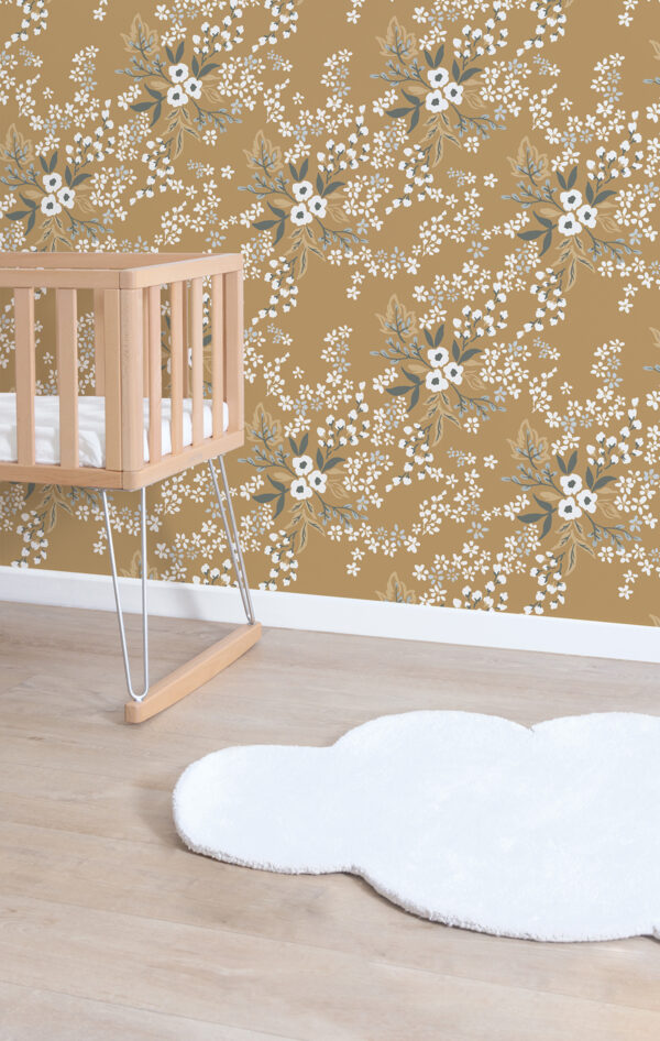 Lilipinso Braylynn Behang - Floral Constellation (mustard)