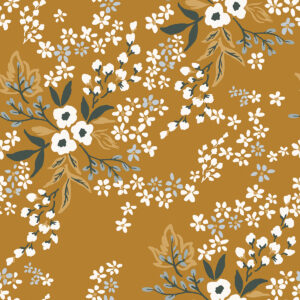Lilipinso Braylynn Behang - Floral Constellation (mustard)
