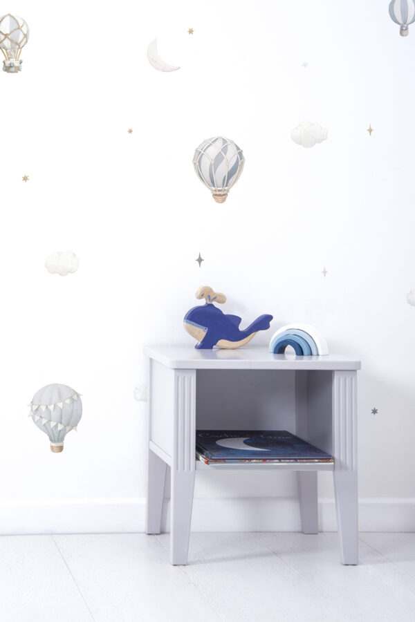 Lilipinso Selene Muurstickers A3 - Little Hot Air Balloons Pink