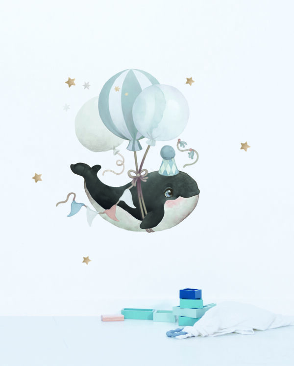 Lilipinso Selene Muurstickers XL - Pierrot Cheetah