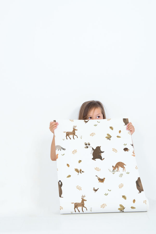 Lilipinso Norwood Behangstaal - Little Forest Friends