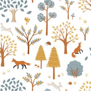 3700412475331 Lilipinso Joro Behang - Forest Living Fox H0699