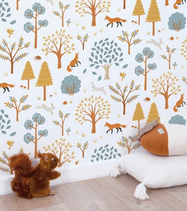 3700412475331 Lilipinso Joro Behang - Forest Living Fox H0699 (2)