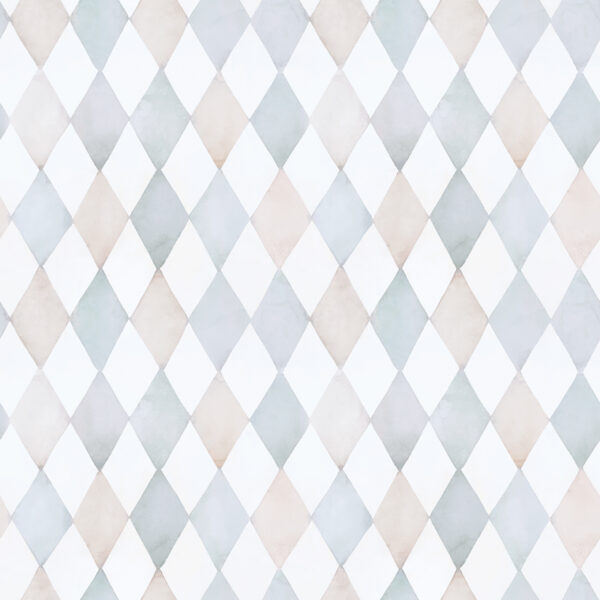 Lilipinso Selene Behangstaal - Harlequin Blue